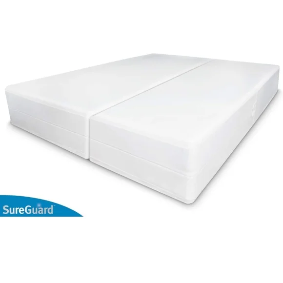 White Box Spring Encasement. Opened But Not Used - Picture 3 of 5